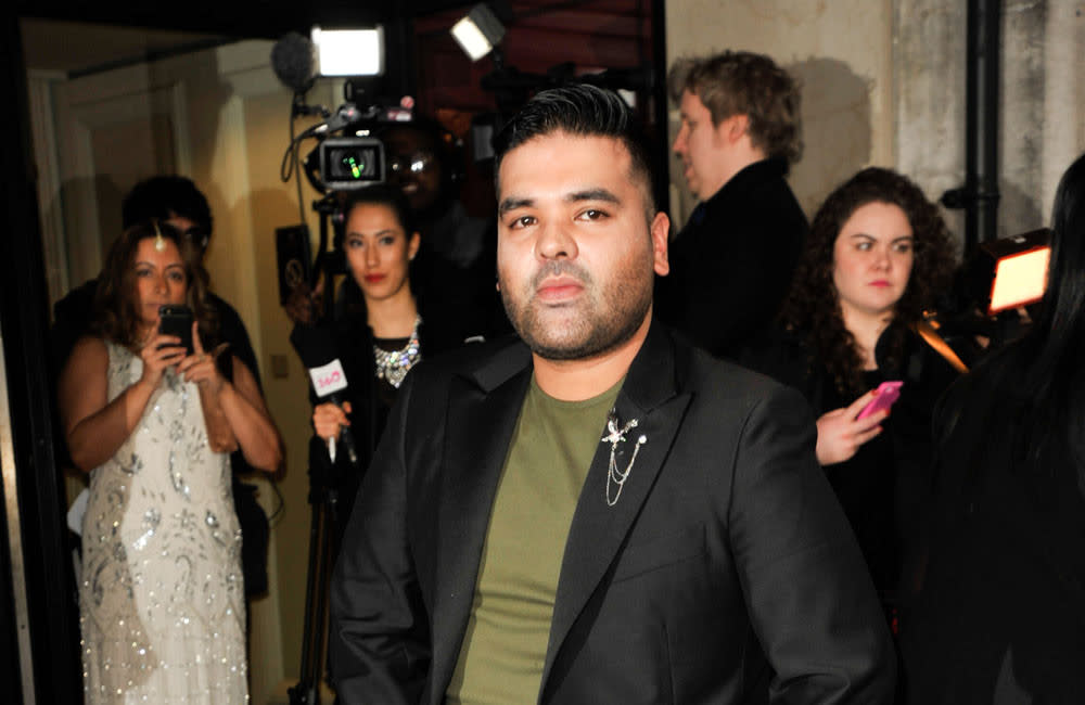 Naughty Boy at the Asian Awards credit:Bang Showbiz