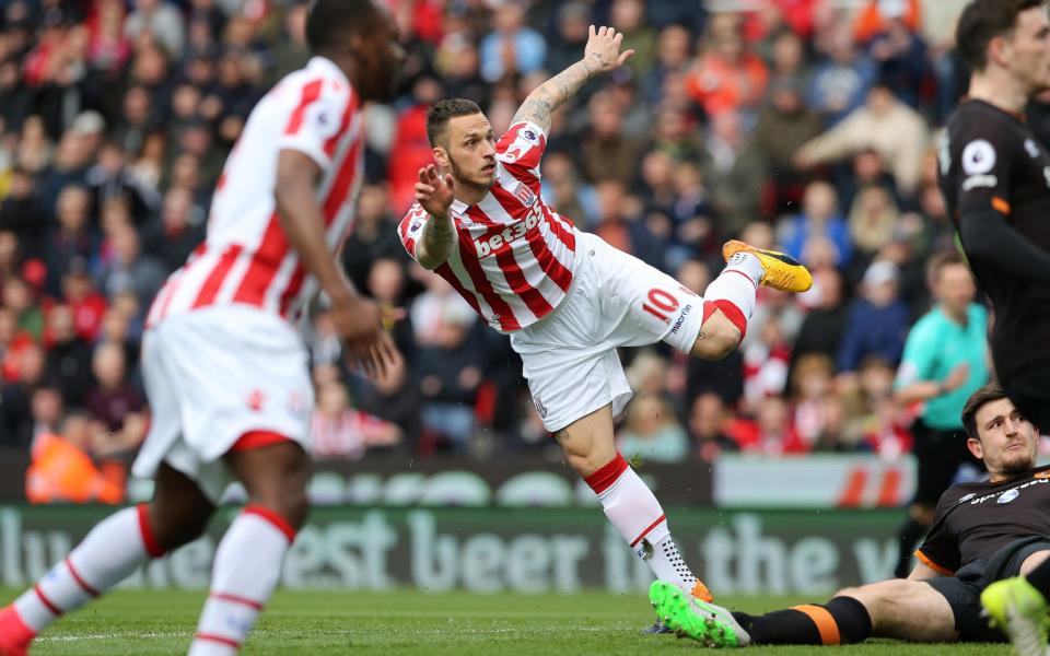 Marko Arnautovic  - Credit: Barrington Coombs/PA