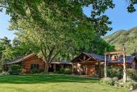 <p><a rel="nofollow noopener" href="https://www.tripadvisor.com/Hotel_Review-g33375-d617976-Reviews-Smith_Fork_Ranch-Crawford_Colorado.html" target="_blank" data-ylk="slk:Book Now;elm:context_link;itc:0;sec:content-canvas" class="link ">Book Now</a><br></p><p>The facilities include three cabins, two log guest homes, dining and kitchen areas known as Elk Lodge and Dinner Bell Cook House, an open entertaining space called Elk Lodge Pavilion, and owner's and staff quarters.</p>