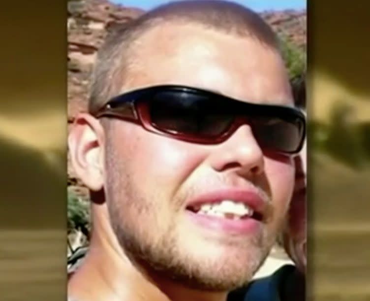 In 2011 Sharon's son Kyle was surfing when he was fatally attacked by a shark. Source: 7 News