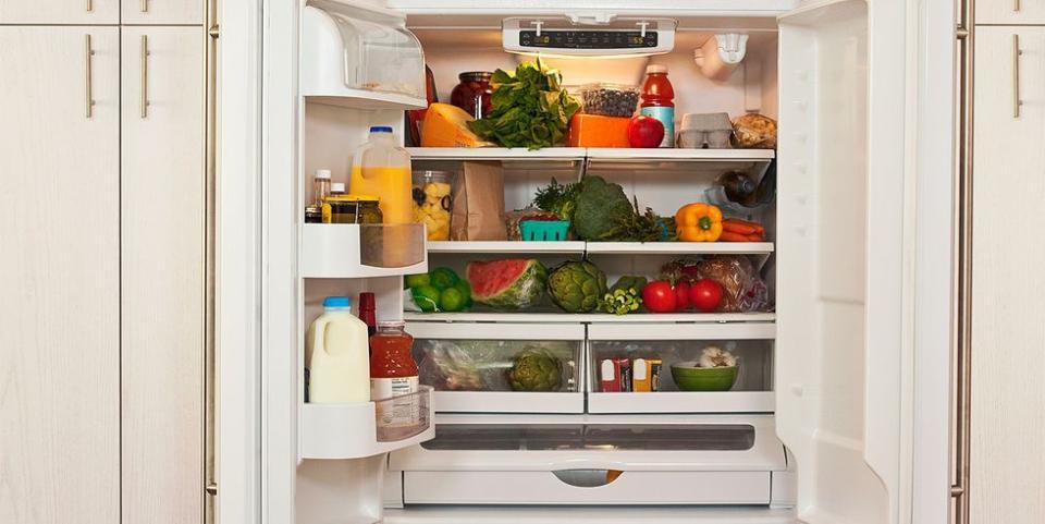 3) Organize the fridge