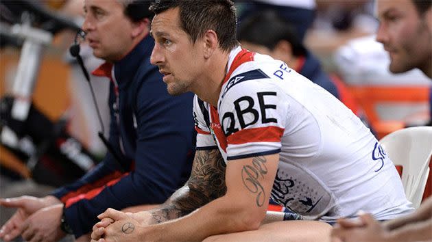 Mitchell Pearce has broken his silence. Photo: Getty