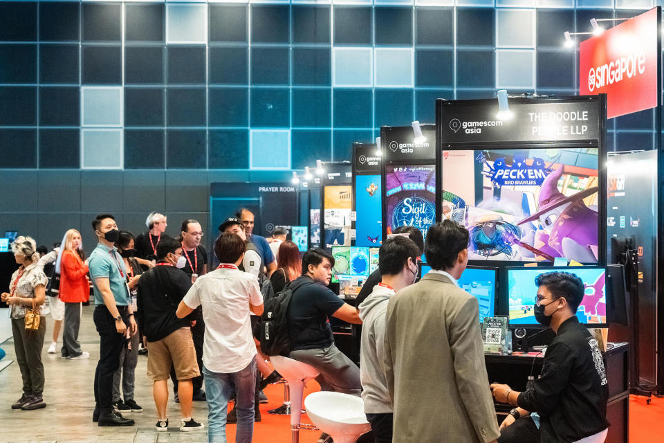 The Singapore Pavilion at Gamescom Asia 2023
