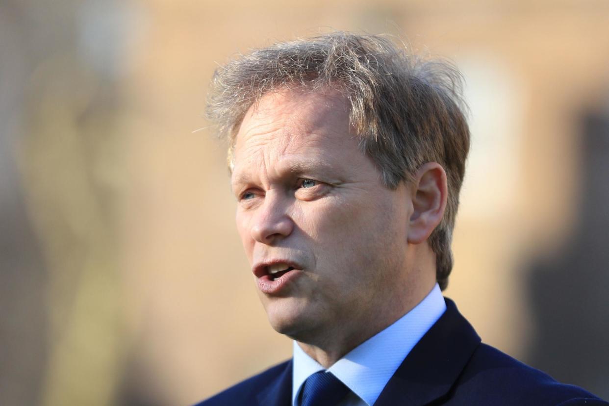 Transport Secretary Grant Shapps has reiterated that Mr Cummings stayed put after travelling to Durham: PA