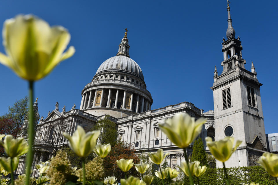 St Paul’s Cathedral is one of London’s most iconic landmarks (Rex)