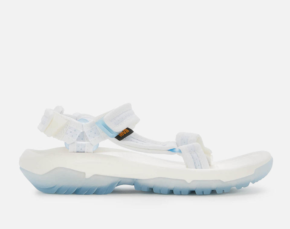 Teva Women's Hurricane Xlt2 Frost Sandals - White. Image via All Soles.