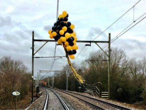 Helium balloons 'cause increasing number of train delays at cost of £1m'