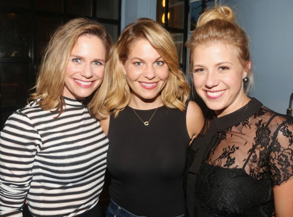 Jodie Sweetin, Candace Cameron Bure, Andrea Barber, 2017