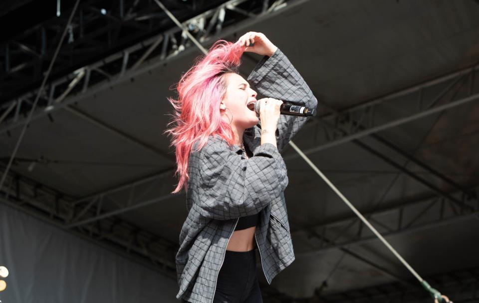 Bea Miller performs durning the Austin City Limits Music Festival in Zilker Park on Sunday, October 13, 2019 in Austin, Texas [Scott Moore/American-Statesman]
