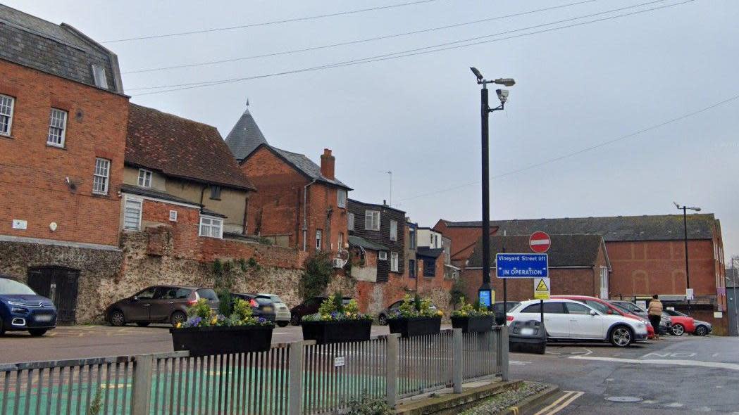 The Vineyard Street car park in Colchester