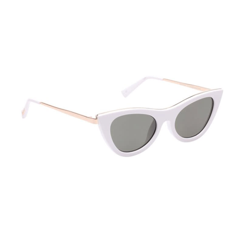 <a rel="nofollow noopener" href="https://lespecs.com/enchantress-1802438-white-khaki-mono-lsp1802438" target="_blank" data-ylk="slk:Enchantress Sunglasses, Le Specs, $79White-hot accessories are going strong—update your arsenal with a pair of sleek cat-eye sunglasses.;elm:context_link;itc:0;sec:content-canvas" class="link ">Enchantress Sunglasses, Le Specs, $79<p>White-hot accessories are going strong—update your arsenal with a pair of sleek cat-eye sunglasses.</p> </a>