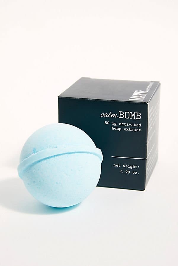 Unwind with these hemp-infused bath bombs containing vitamins, essential oils and 50mg activated hemp extract for a calming or boosting experience.&nbsp;<a href="https://fave.co/2VQroSk" target="_blank" rel="noopener noreferrer"><strong>Get it for $12 at Free People</strong>﻿</a>.