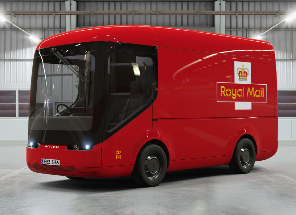 Royal Mail is trialling some super-futuristic-looking electric mail trucks