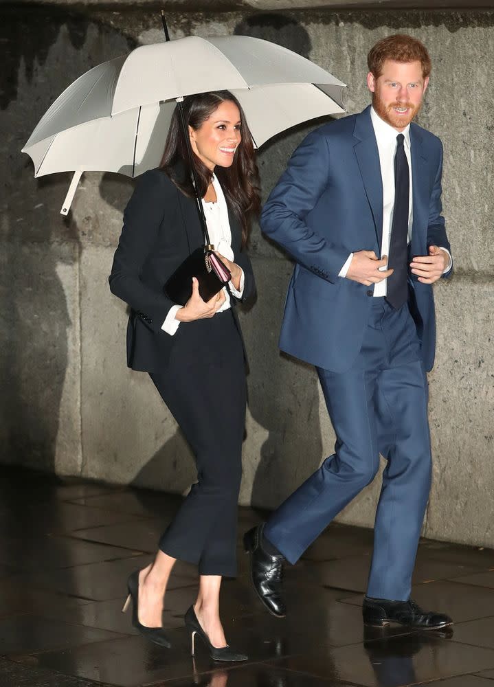 Meghan and Harry arrive at the Endeavor Fund Awards on February 1