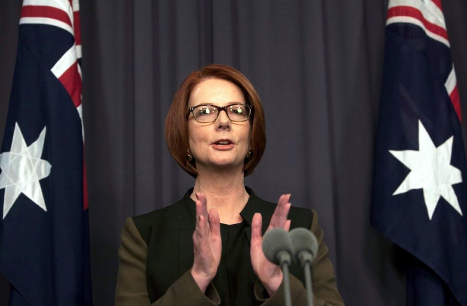 Australiens ehemalige Premierministerin Julia Gillard. REUTERS/Andrew Taylor