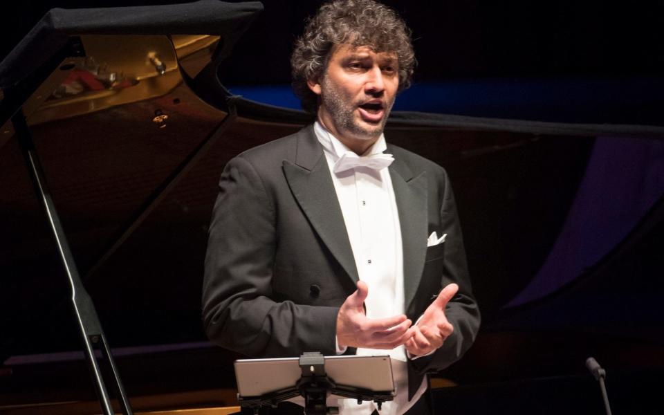 Jonas Kaufmann performing at the Barbican Hall - Alastair Muir