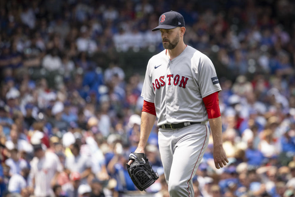 紅襪全場被皇家敲出17支安打，其中包含4發的紅不讓。（Photo by Maddie Malhotra/Boston Red Sox/Getty Images）