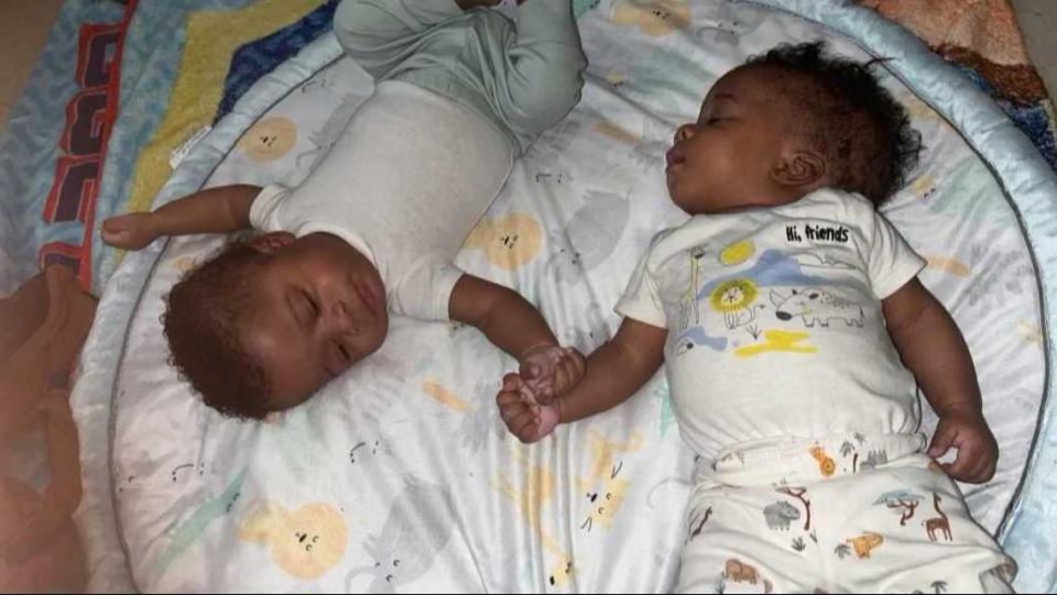 Sincere, left, and Legend Robinson Strong were found unresponsive in a residential swimming pool last week. Their biological mother is seeking answers about what happened after Roseville police kept mum on the details.