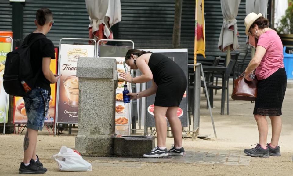 <span>Photograph: Paul White/AP</span>