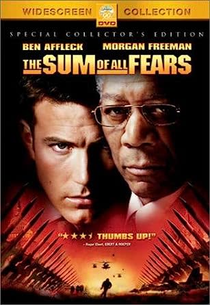 Movie poster from "Sum of All Fears" (2002), produced by Stratton Leopold