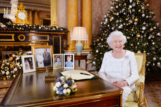 Queen Elizabeth christmas