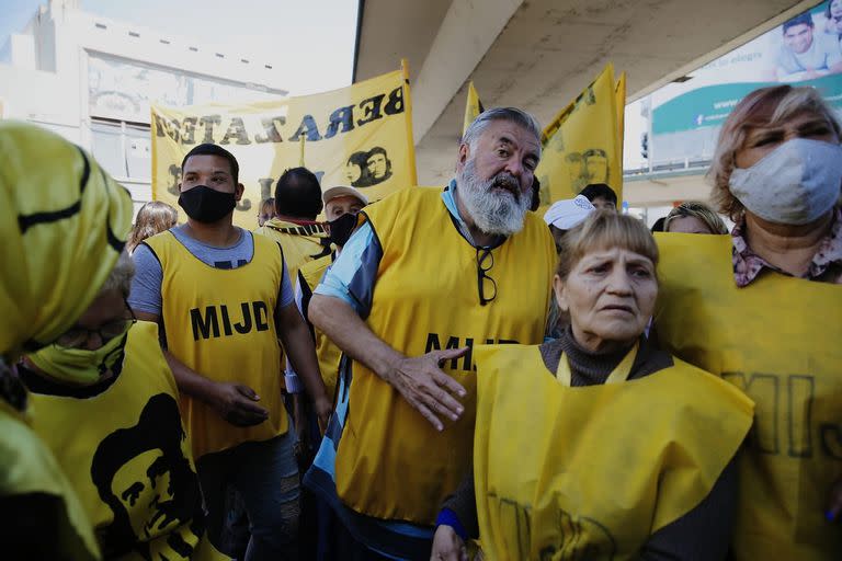 MIJD: el moviento liderado por Raúl Castells corta el puente Pueyrredón