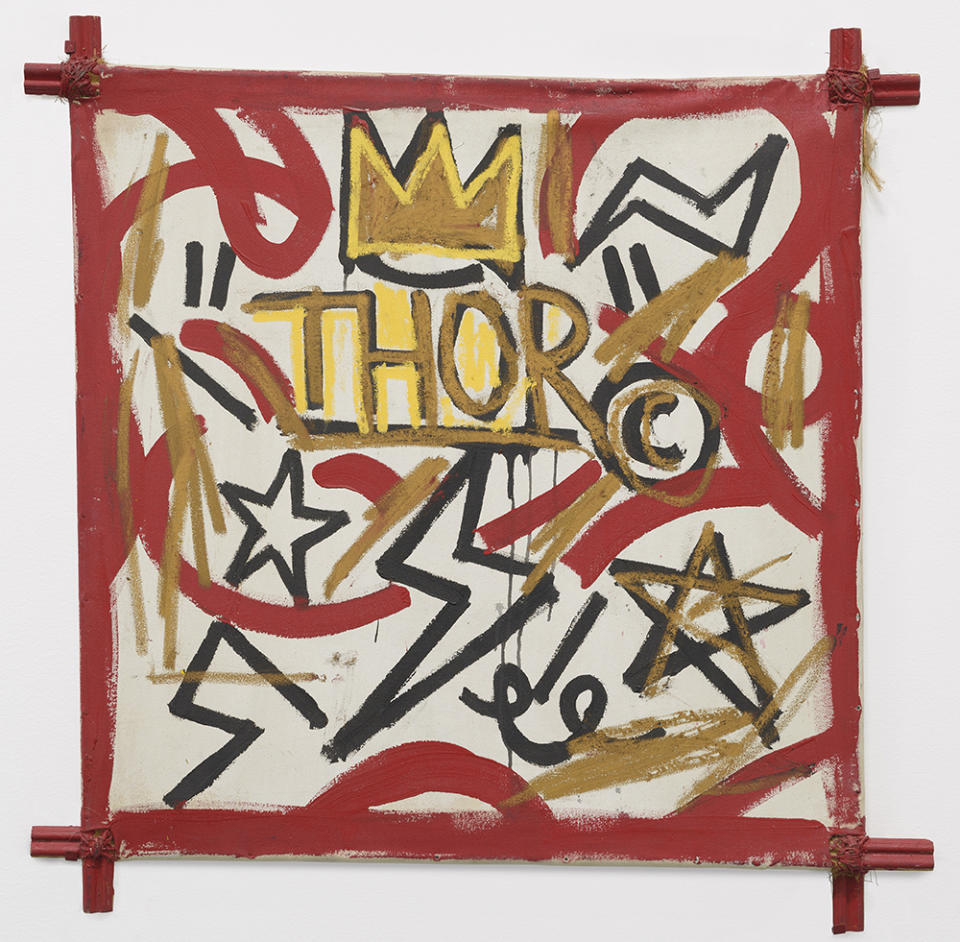 Untitled (Thor), 1982, Jean-Michel Basquiat