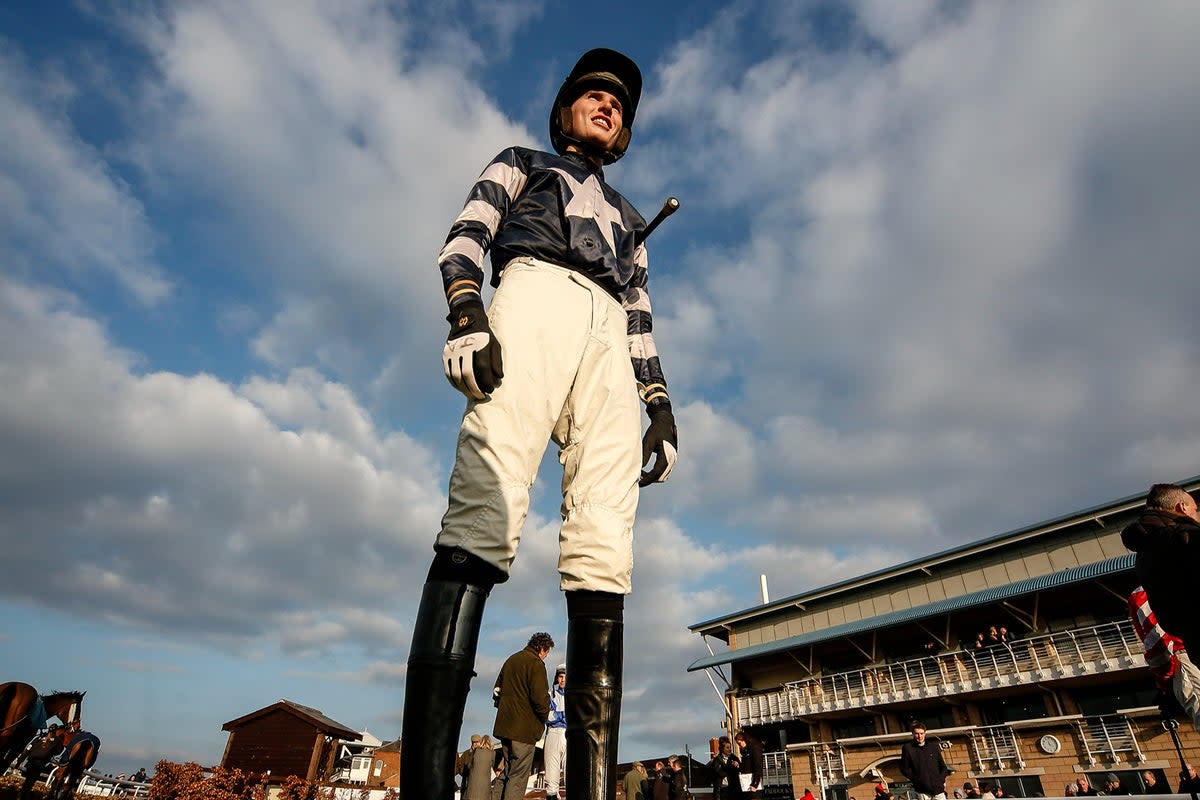 Jack Andrews was previously unchallenged in the ‘tallest jockey’ category  (Getty Images)