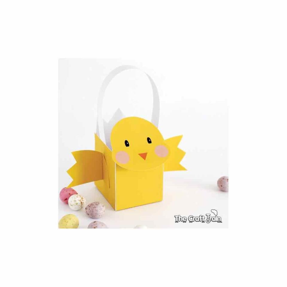 Easter Chick Basket