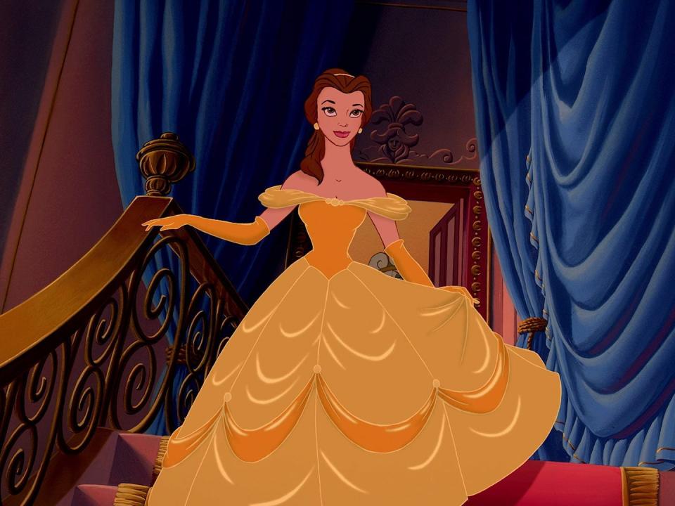 beauty and the beast belle