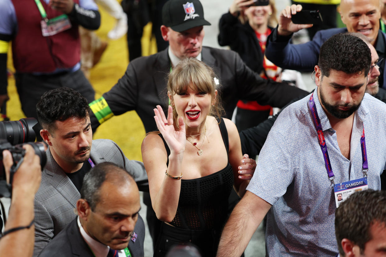 Once she wraps up Vegas, Swift is heading down under to Australia. (Harry How/Getty Images)