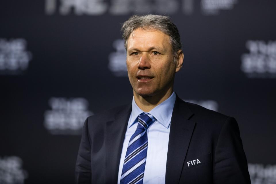 <p>Holland legend Marco Van Basten </p>