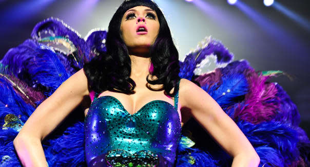 Katy Perry live on stage