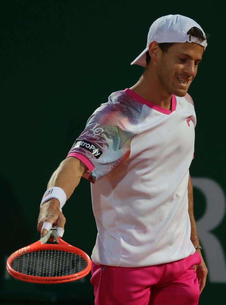 Una reacción insuficiente: Diego Schwartzman cayó ante Stefanos Tsitsipas en el ATP Masters 1000 de Montecarlo