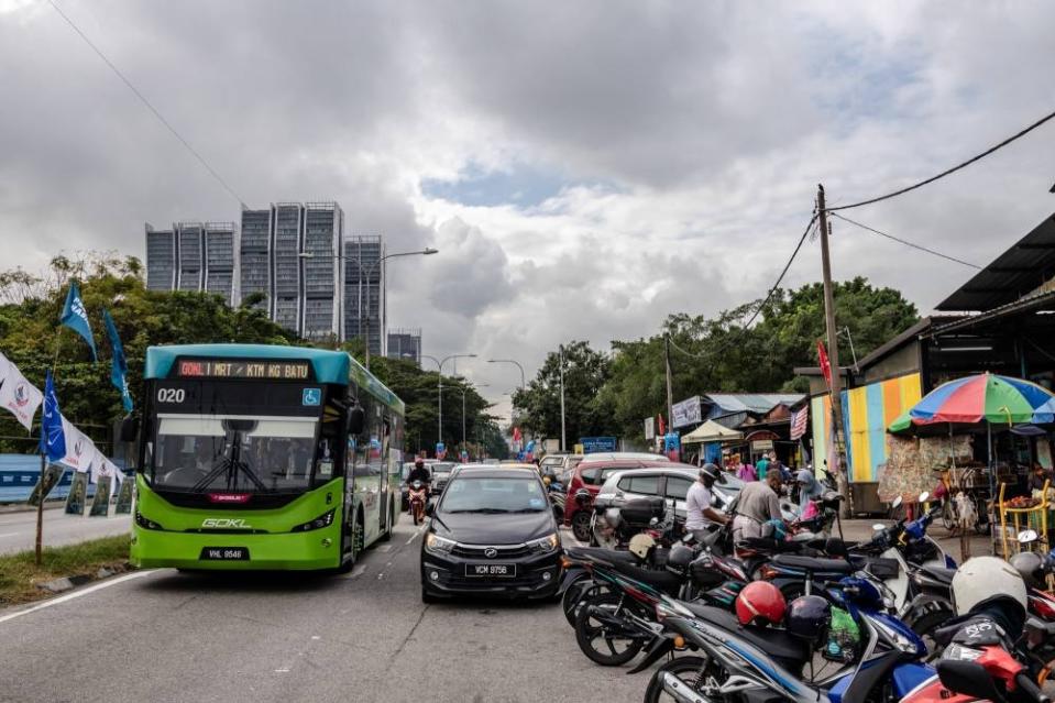 A general view of Pasar Sentul in Kuala Lumpur November 11, 2022. ― Picture by Firdaus Latif