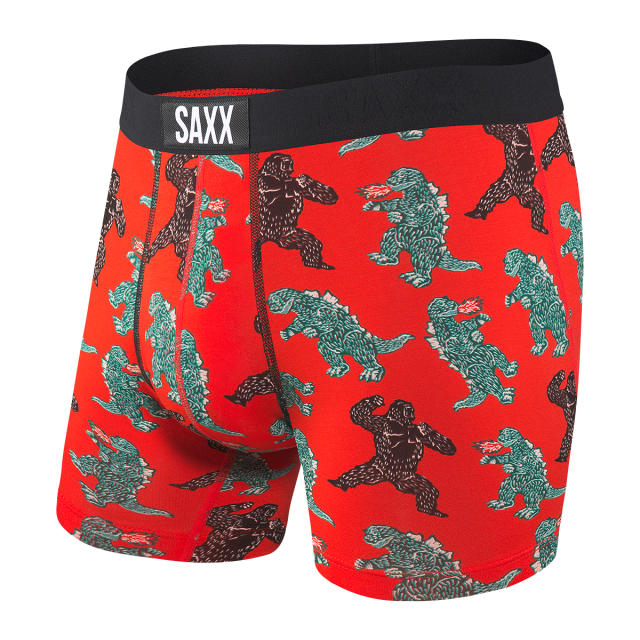 SAXX VOLT BOXER BRIEFS- BANANAS FOR FOOTBALL - CLEARANCE