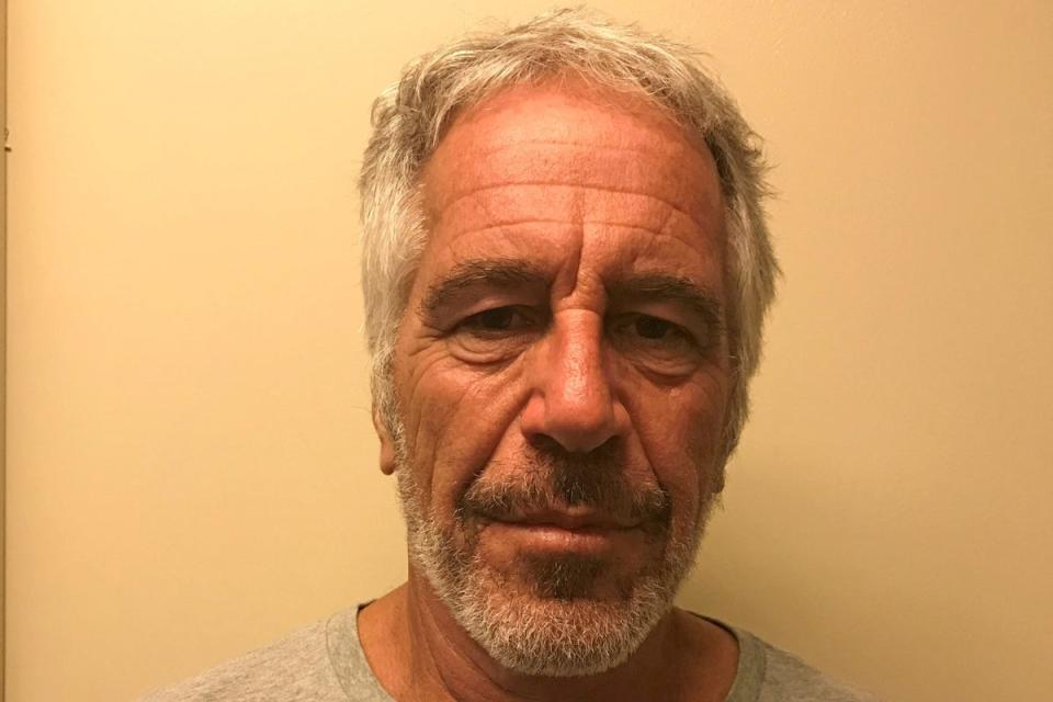 A judge ordered for the documents relating to Epstein (pictured) to be released last month (REUTERS)