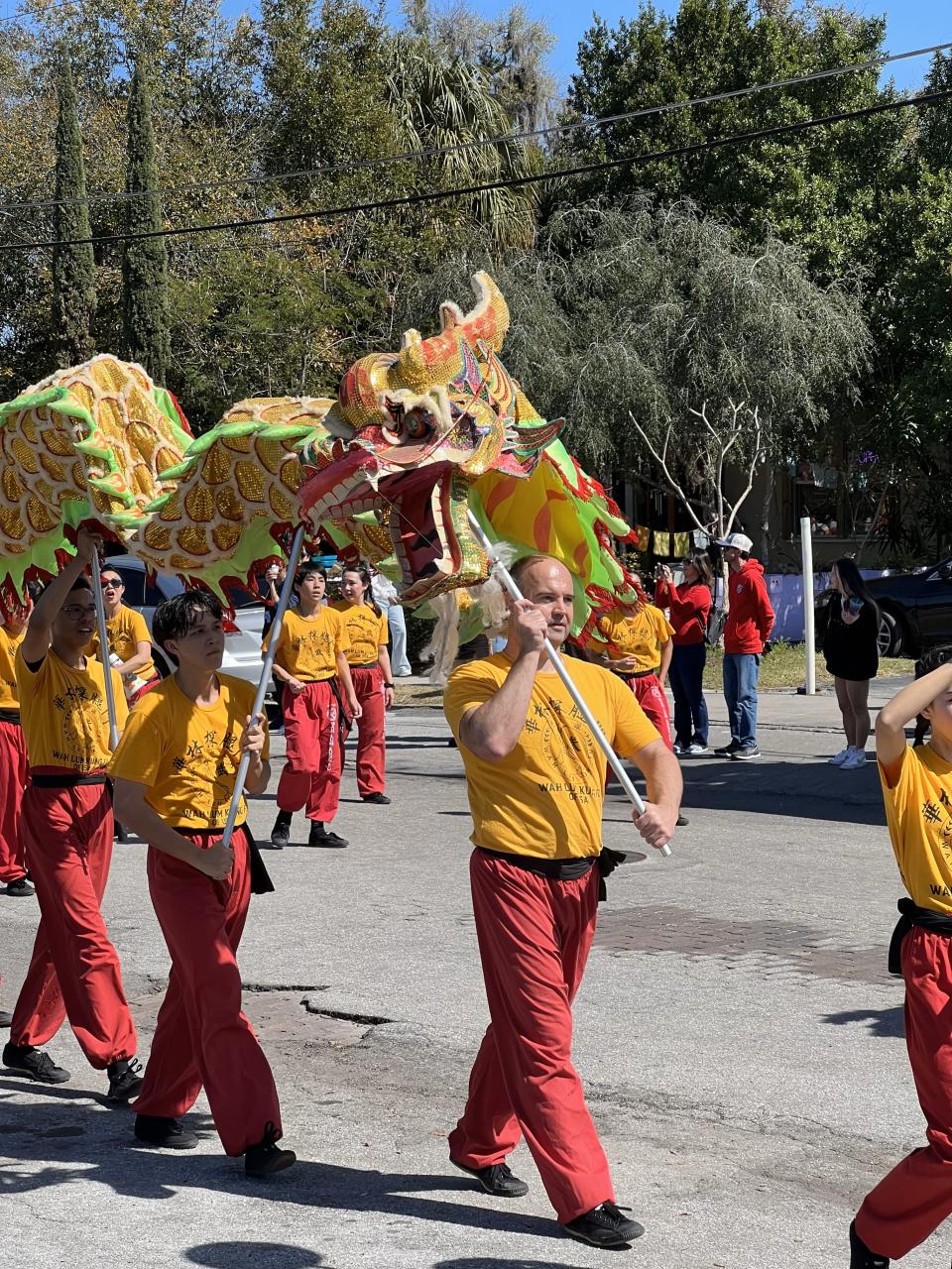 Local Asian organizations, City of Orlando and Orange County officials led the parade to celebrate the Lunar New Year.