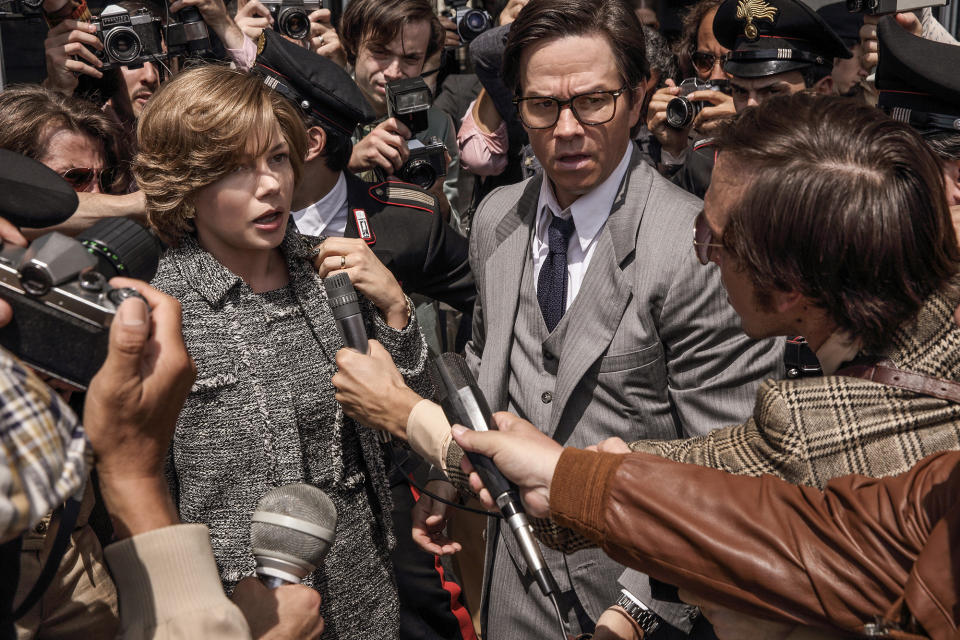 Michelle Williams was paid less than $1000 compared to Mark Wahlberg’s $1.5 million (Sony)