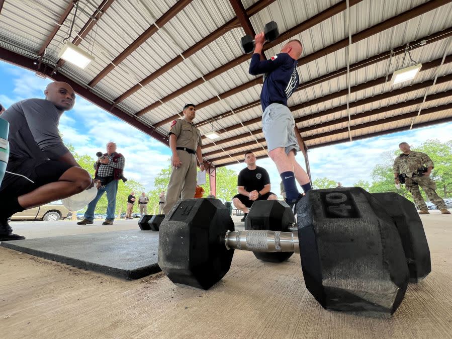 DPS holds Top Trooper Competition in Florence, Texas April 23, 2024 (KXAN Photo/Todd Bailey)