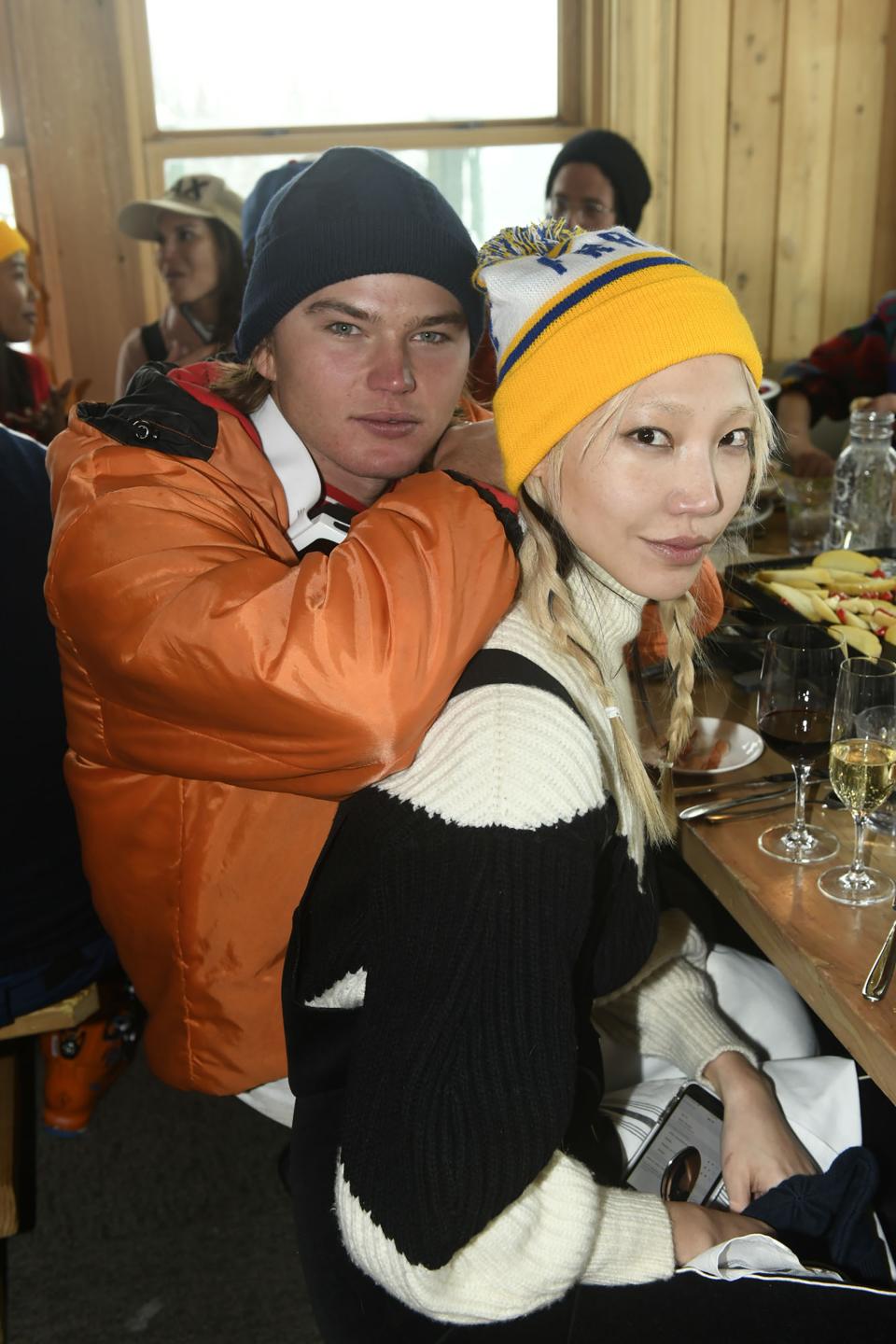 Jordan Barrett and Soo Joo Park