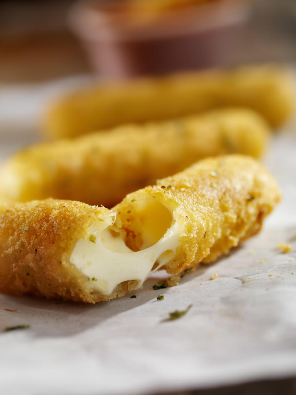 Mozzarella sticks.