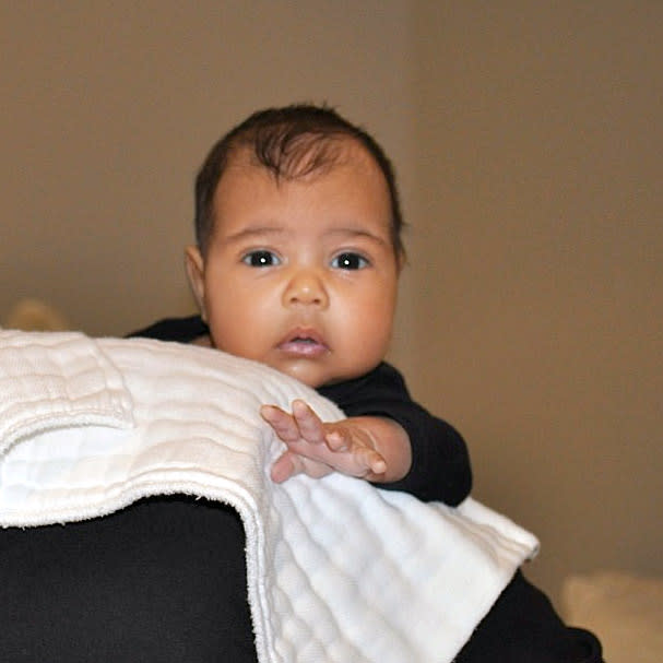 Kanye West's daughter steals the spotlight at Yeezy Season 8