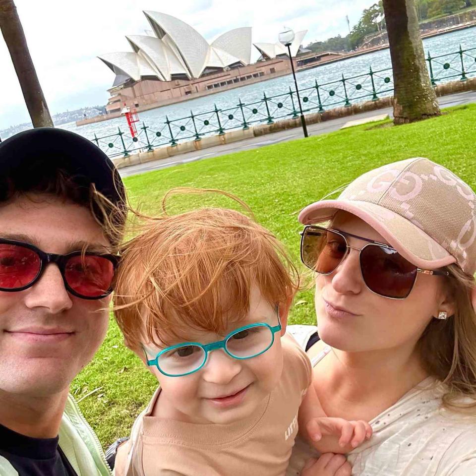 Daryl Sabara/Instagram Daryl Sabara, Meghan Trainor and son Riley