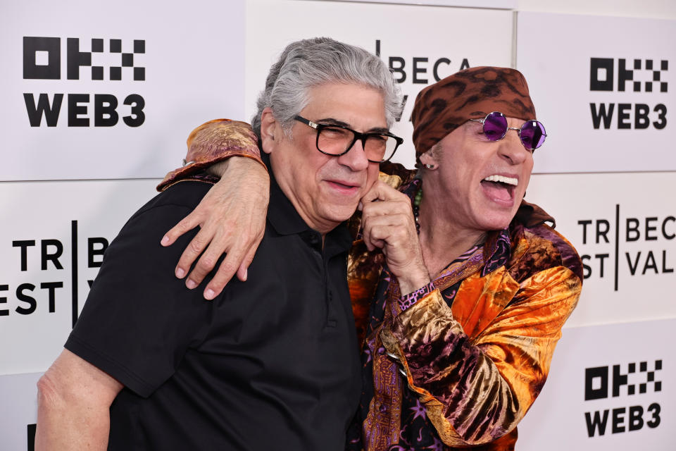 Vincent Pastore and Stevie Van Zandt attend the "Stevie Van Zandt: Disciple" Premiere