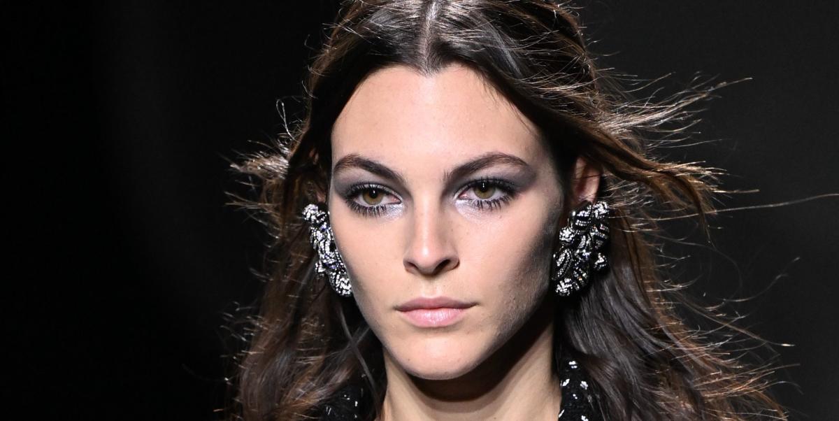 Chanel's Paris Fashion Week AW23 silver eyeshadow will literally