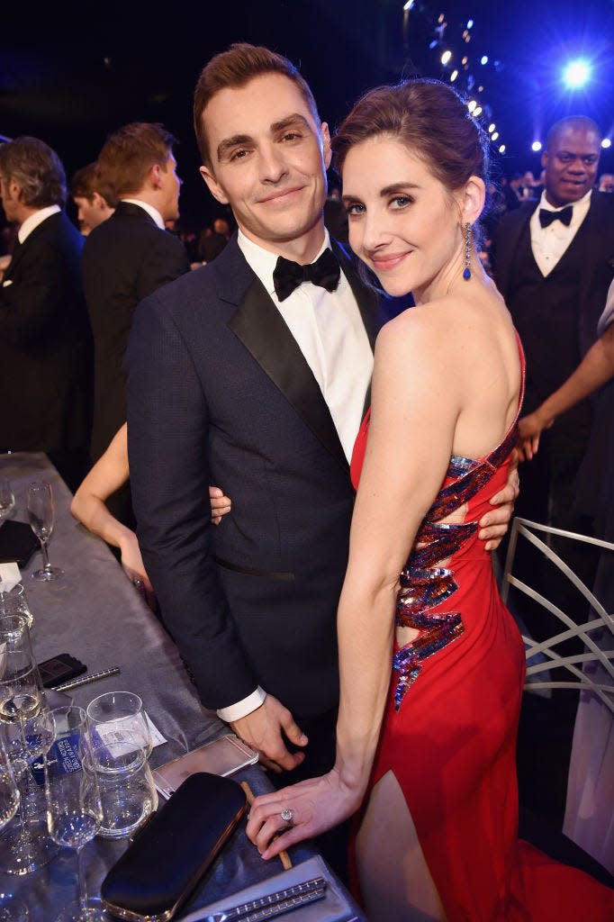 Dave Franco and Alison Brie