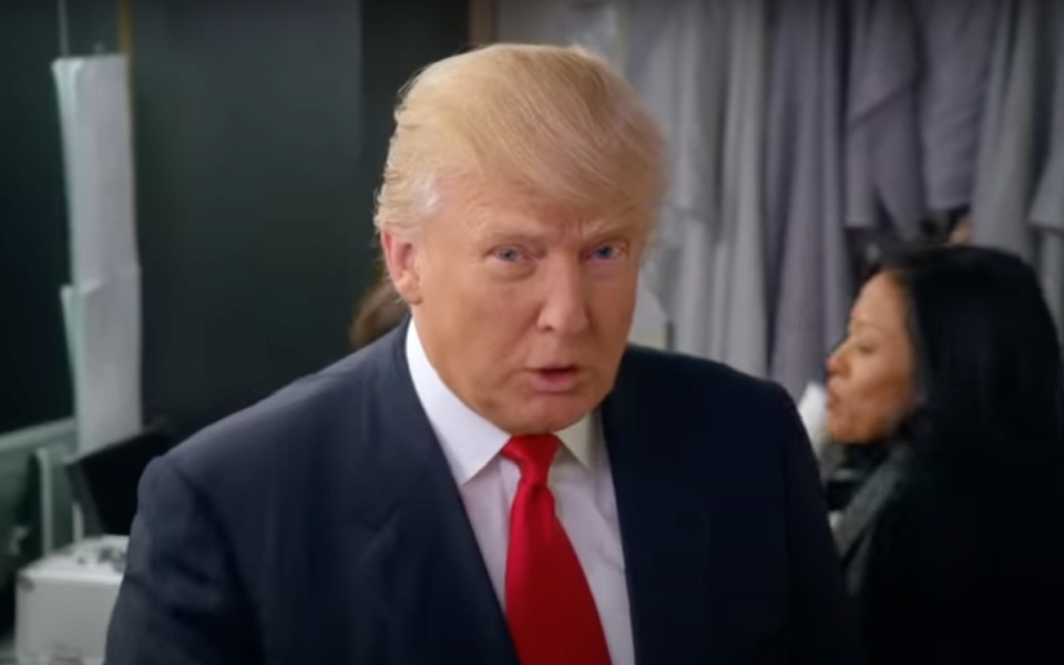 Donald Trump in ‘Brotherhood of Man’ commercial (NBC / YouTube)