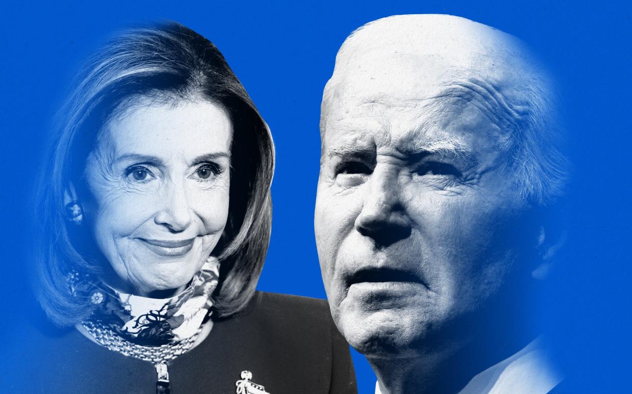 Nancy Pelosi and Joe Biden