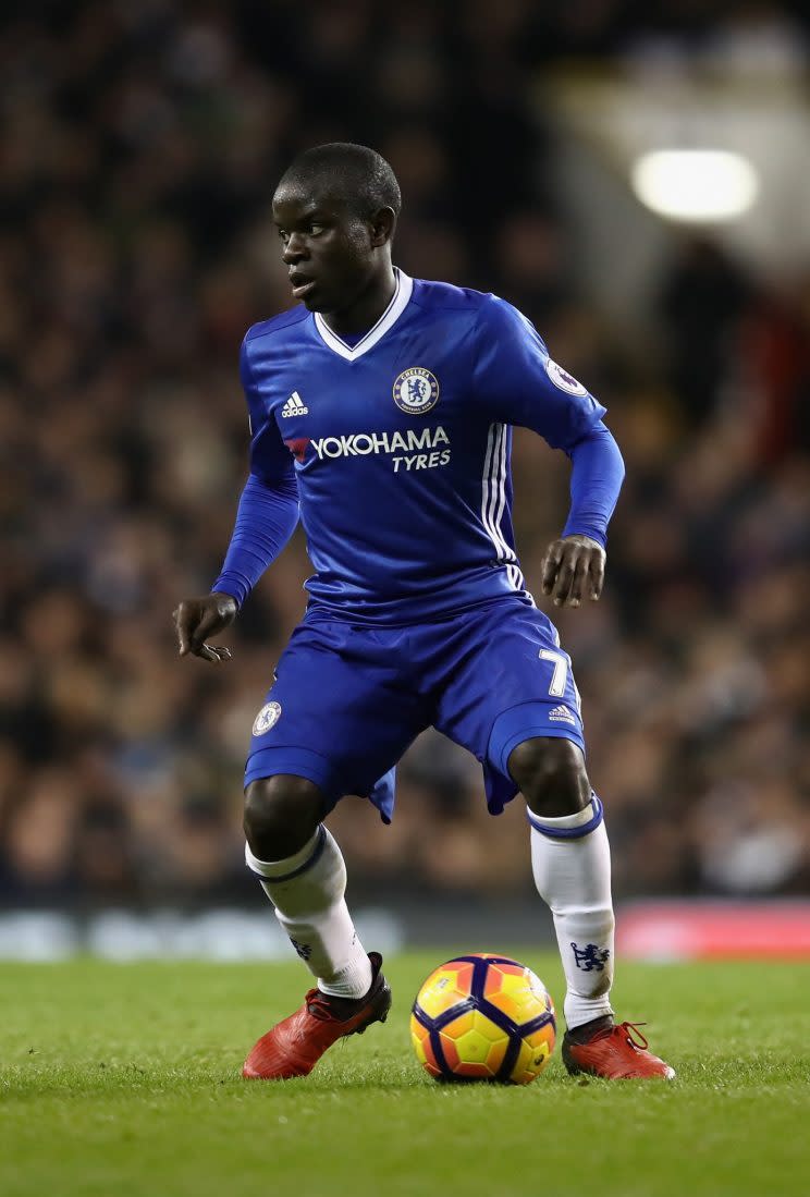 N’Golo Kanté, volante del Chelsea. / Foto: Getty Images